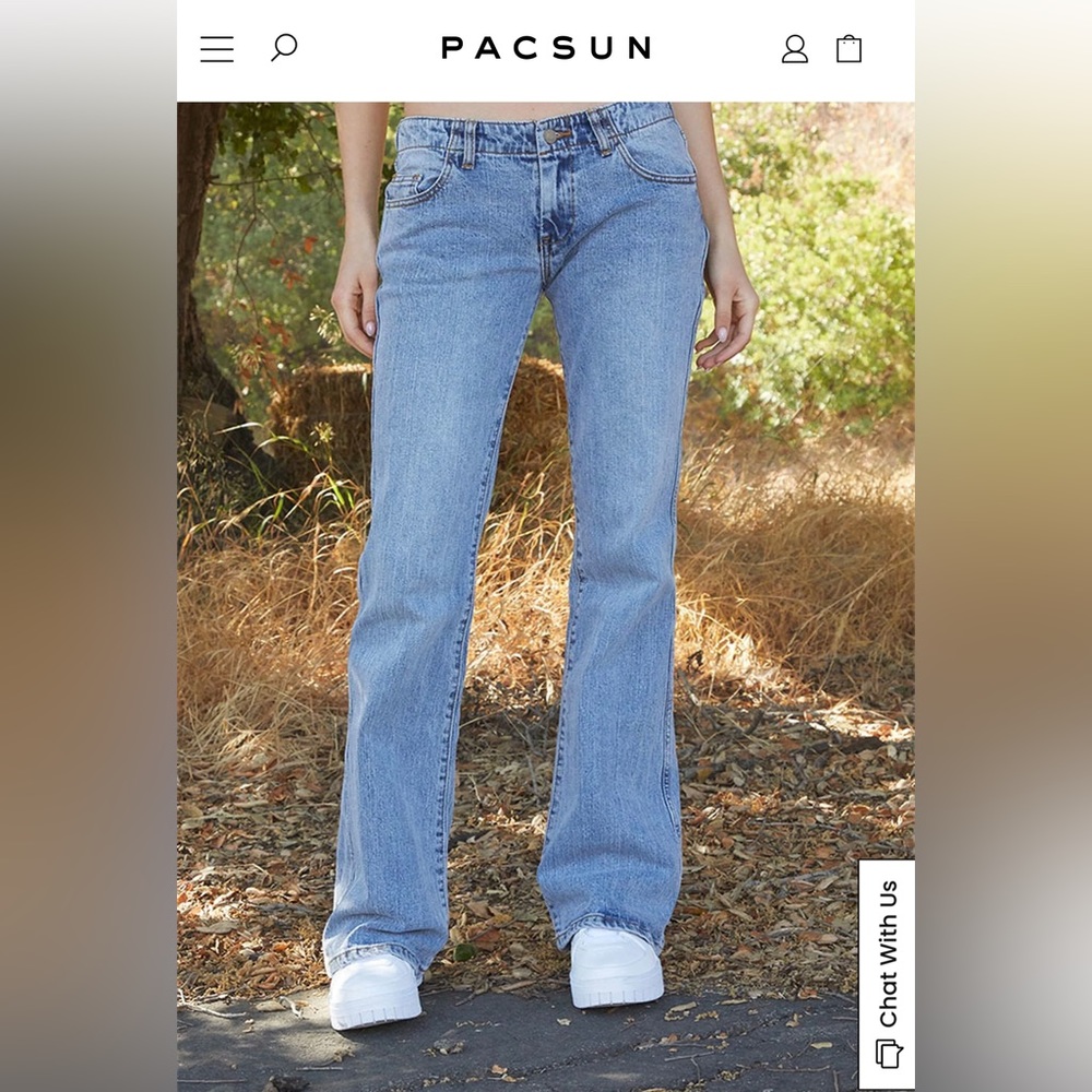 John Galt light blue Eleonor Low Rise Jeans